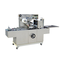 Целлофан картонной коробки игральной карты духов пластиковый оборачивая оберточная машина