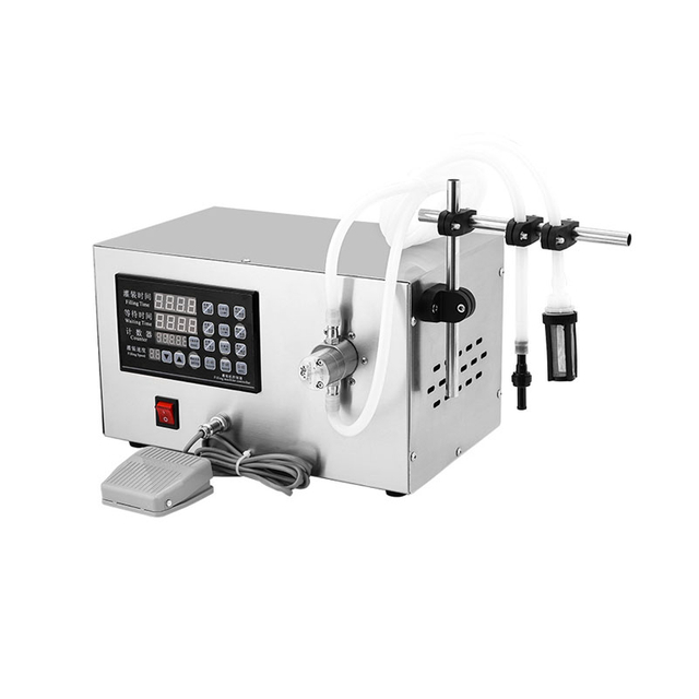 Глазные капли Эфирные масла Парфюмерия Косметика Наполнитель Магнитный насос из нержавеющей стали 316 4 головки Автоматическая машина для наполнения жидкостью